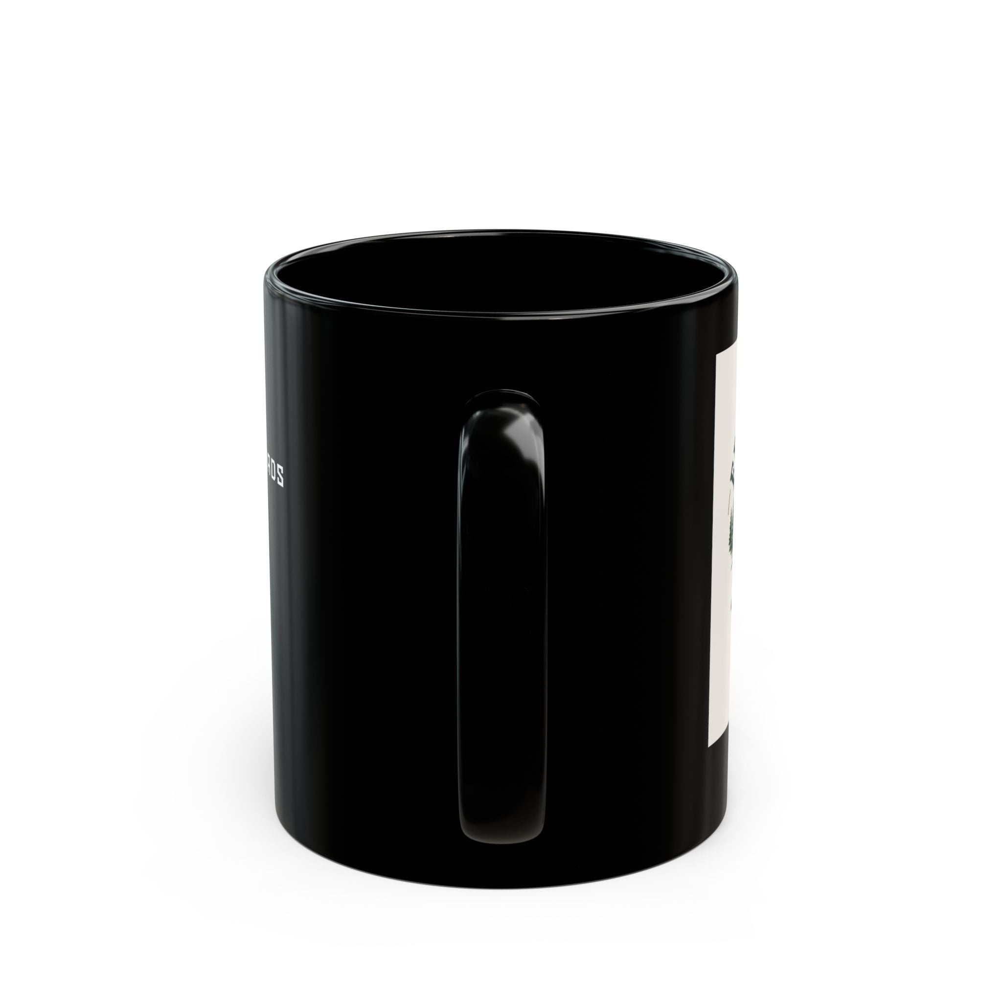 Front Nine Dads Golf Black Mug — 11oz & 15oz Ceramic Coffee Cup