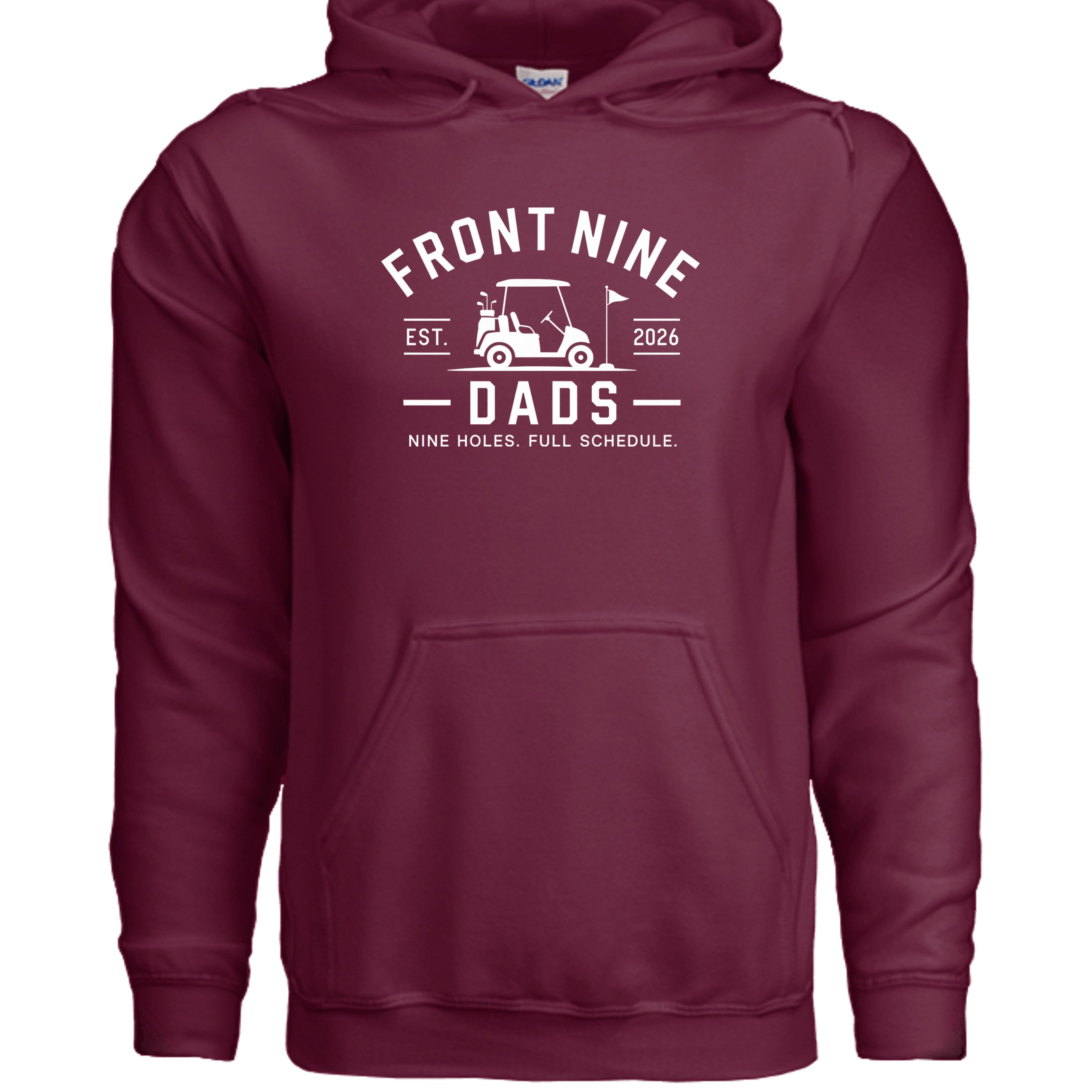 MAROON - G185 - FRONT