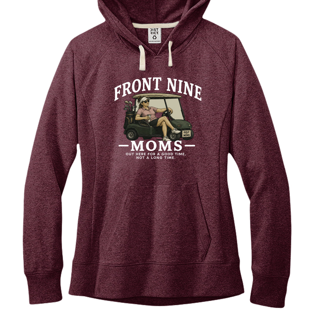 Maroon Heather - DT8101 - FRONT